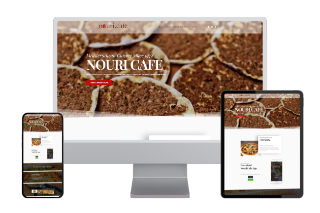 Nouri Cafe Web Design & SEO