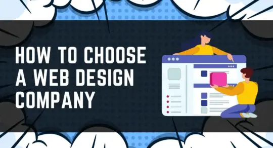 how to choose a web design company