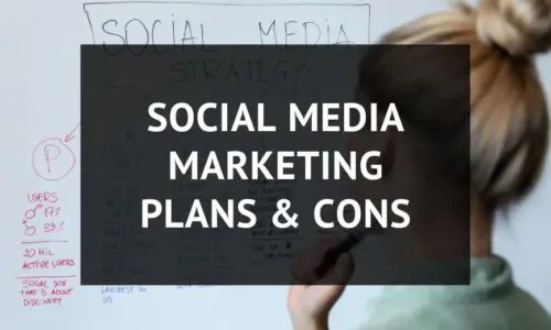 What is a common issue with social media marketing plans